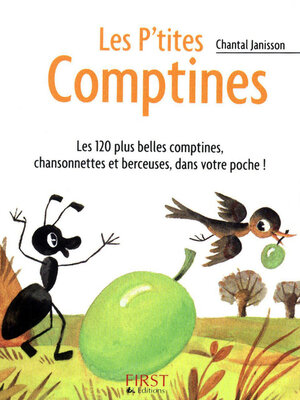 cover image of Les p'tites comptines